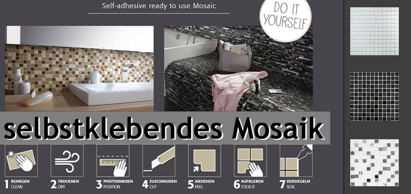 Mosaïques autocollantes