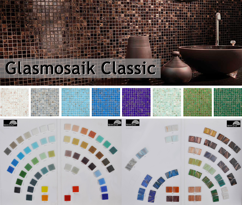 Mosaïque de verre Classic
