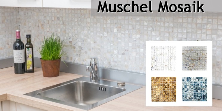 Mosaïque de coquillages