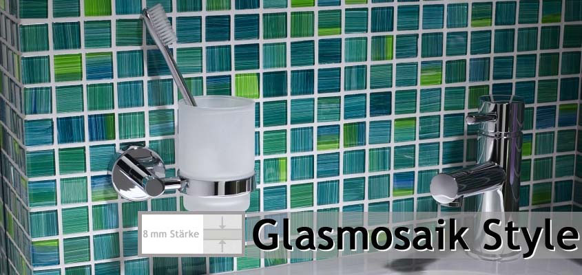 Mosaïque de verre Style