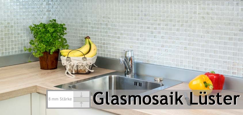Lustre en mosaïque de verre