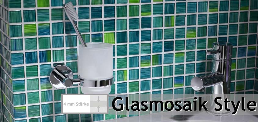 Mosaïque de verre Style