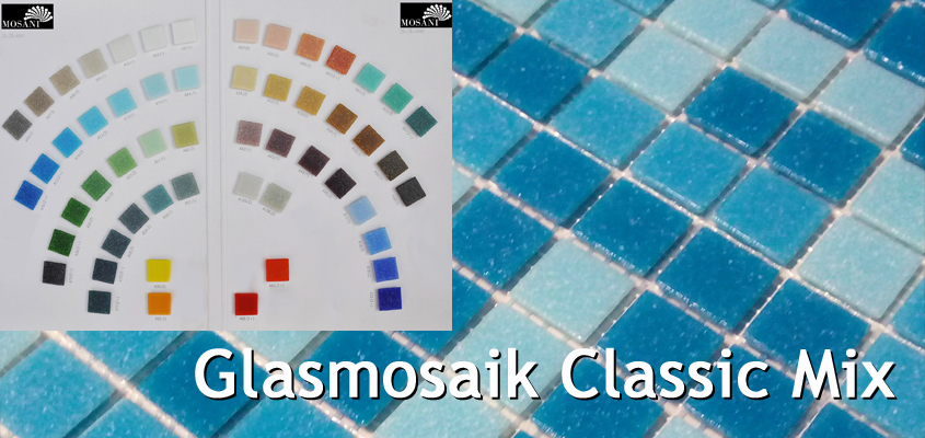 Mosaïque de verre Classic Mix
