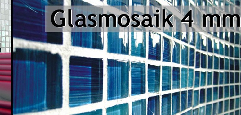 Mosaïque de verre Transparent 4mm