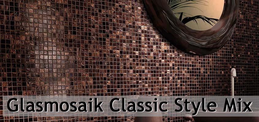 Mosaïque de verre Classic Style Mix