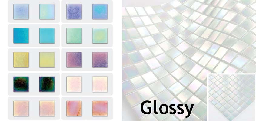 Mosaïque nacrée Glossy