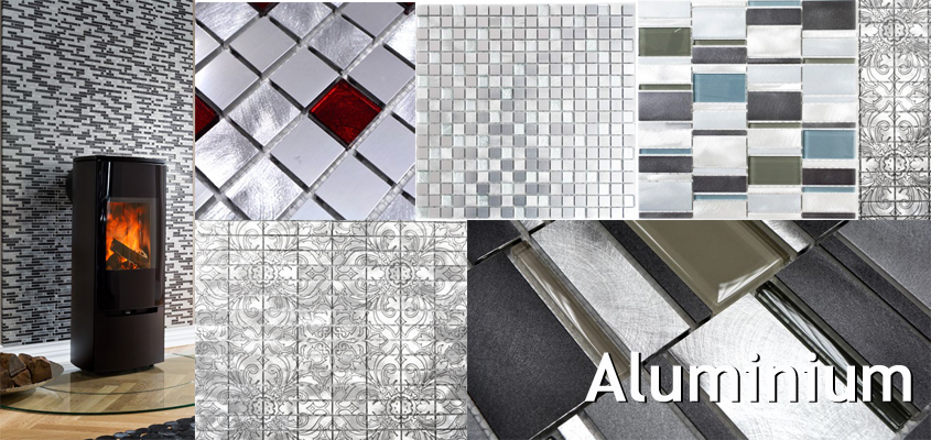 Mosaïque en aluminium