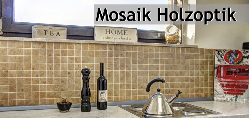Mosaïque imitation bois