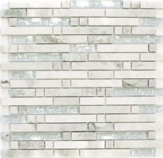 Carreau de mosaïque fond de cuisine or translucide vert clair composite mosaïque de verre Crystal pierre Onyx or MOS87-MV738_f