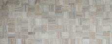 Carreaux de mosaïque fond de cuisine autocollant aluminium gris clair métal imitation bois clair MOS200-2222_f