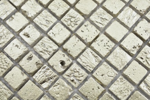 Mosaïque pierre Résine or mur carrelage cuisine salle de bain MOS88-0707_f