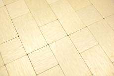 Carreau de mosaïque Mosaïque autocollante Combi métal or cuisine salle de bain MOS200-4G87