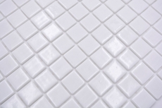 Carreau de mosaïque Mosaïque de piscine Mosaïque de piscine blanche Salle de bain Receveur de douche MOS220-100T
