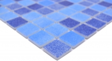 Carreau de mosaïque Mosaïque de piscine bleu mix antislip antidérapant MOS220-1158T