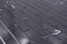 Carreaux de mosaïque Mosaïque autocollante composite pierre naturelle Nero cuisine mur MOS200-4M82_f