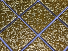 Motif main Carreau de mosaïque Céramique Medio uni or martelé Salle de bains Cuisine Mur MOS16-0707_m