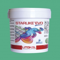 Litokol STARLIKE EVO 420 VERDE PRATO vert II Colle époxy pour joints 2.5kg Seau