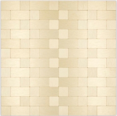 Motif main Carreau de mosaïque Mosaïque autocollante Combi métal or Cuisine Salle de bains MOS200-4G87_m