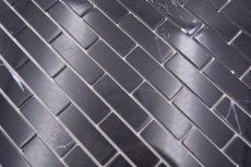 Motif manuel Carreau de mosaïque Mosaïque autocollante composite Pierre naturelle Nero Cuisine Mur MOS200-4M82_m