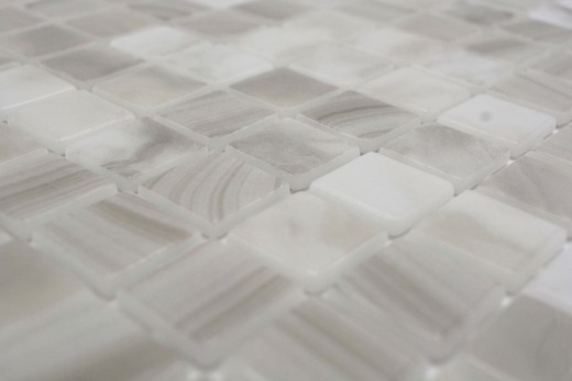 Mosaïque de piscine Mosaïque de verre cream gris changeant mur sol cuisine salle de bain douche MOS220-P56251