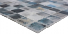 Mosaïque de piscine Mosaïque de verre gris anthracite changeant mur sol cuisine salle de bain douche MOS220-P56256
