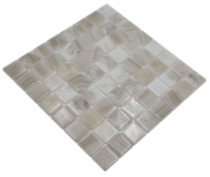 Mosaïque de piscine Mosaïque de verre beige clair changeant mur sol cuisine salle de bain douche MOS220-P56381