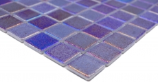 Mosaïque de piscine Mosaïque de verre bleu violet multicolore irisé mur sol cuisine salle de bain douche MOS220-P55255