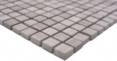 Mosaïque de pierre naturelle Marbre gris mat mur sol cuisine salle de bain douche MOS38-15-2012