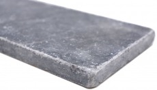 Pierre naturelle Carreaux de mosaïque Marbre noir mat mur sol cuisine salle de bain douche MOSF-45-M430