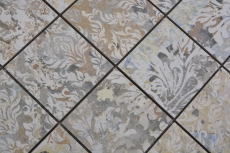 Mosaïque céramique grès cérame multicolore mat mur sol cuisine salle de bain douche MOS16-71CS_f
