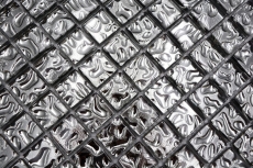 Mosaïque de verre Carreau de carrelage Carreau de revêtement mural Dos de cuisine MOS78-8BS4_f