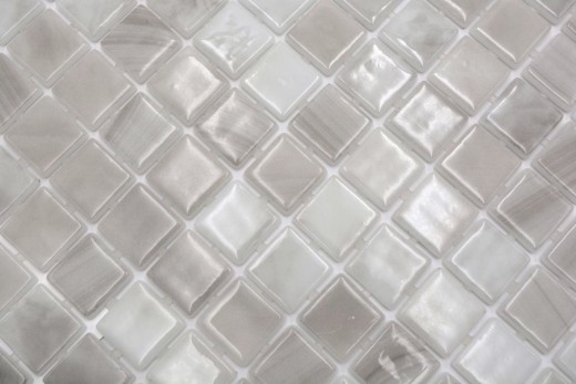 Échantillon manuel Mosaïque de piscine Mosaïque de verre beige clair changeant mur sol cuisine salle de bain douche MOS220-P56251_m