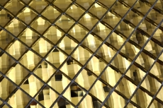 Motif main Diamant carreau de mosaïque or brillant mur sol cuisine salle de bain douche MOS130-GO823_m