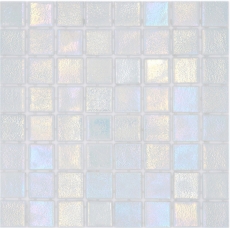 Échantillon manuel Mosaïque de piscine Mosaïque de verre cream irisé multicolore brillant mur sol cuisine salle de bain douche MOS220-P55384_m