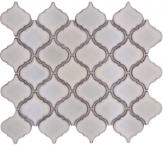 Échantillon manuel de mosaïque céramique carreaux de mosaïque blanc ancien brillant mur sol cuisine salle de bain douche MOS13-PAW5_m