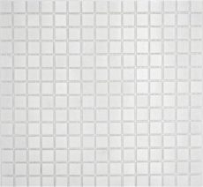 Mosaïque de verre blanc II Carreau de mosaïque de verre Classic Carreau de mosaïque de mur Miroir de carrelage cuisine salle de bain MOS200-A02