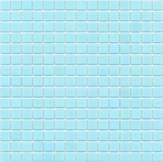 Mosaïque de verre Mosaïque bleu glacé Mosaïque de piscine - MOS200-A04