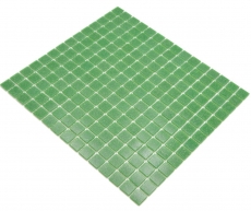 Mosaïque de verre Carreaux de mosaïque verte Miroir de carrelage Fond de cuisine MOS200-A23