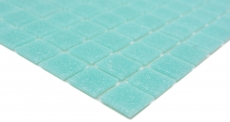 Mosaïque de verre Carreau de mosaïque turquoise clair vert Miroir de fond de cuisine MOS200-A62