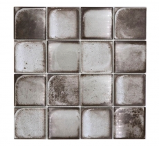 Mosaïque de verre Carreau de mosaïque Retro Vinatage Ciment Style gris urbain MOS88-S04