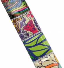 Mosaïque Bordures multicolores Motif rétro Mosaïque Pop UP ART Andy Warhole Style MOS14BOR-1606