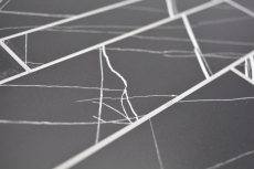 Mosaïque Carreaux autocollants noir mat aspect pierre Carreaux mosaïque mur cuisine carrelage salle de bain MOS200-SP04_f