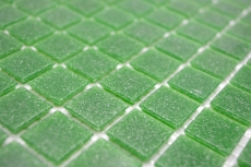 Mosaïque de verre Carreau de mosaïque vert brillant aspect piscine Carreau de mosaïque mur de cuisine Miroir de salle de bain Mur de douche MOS200-A23_f