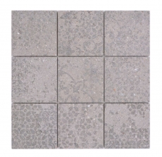 Échantillon manuel Céramique Carreau de mosaïque Grès cérame gris clair anthracite à motifs MOS23-G7_m