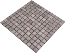 Jasba Senja Pure Mosaïque grès cérame shabby brown mat aspect bois cuisine salle de bains douche MOSJB22 1 tapis