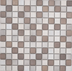 Jasba Senja Pure Mosaïque Céramique Grès cérame wood-mix mat aspect bois Cuisine Salle de bains Douche MOSJB05 1 tapis