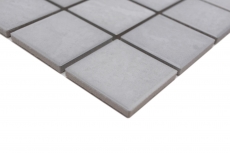Céramique Mosaïque Jasba gris rocheux mat aspect pierre mur cuisine carrelage salle de bain mur douche / 10 tapis mosaïque
