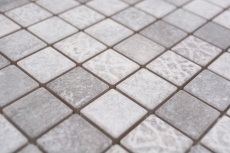 Céramique Carreaux de mosaïque Jasba ciment-mixte mat Ciment aspect mur de cuisine Carreaux de salle de bains Paroi de douche / 10 tapis de mosaïque