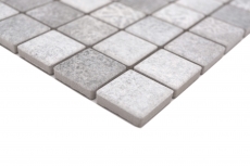 Céramique Carreaux de mosaïque Jasba ciment-mixte mat Ciment aspect mur de cuisine Carreaux de salle de bains Paroi de douche / 10 tapis de mosaïque
