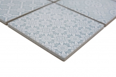 Mosaïque en céramique Jasba country green brillant rétro mur cuisine carrelage salle de bain mur douche / 10 tapis de mosaïque